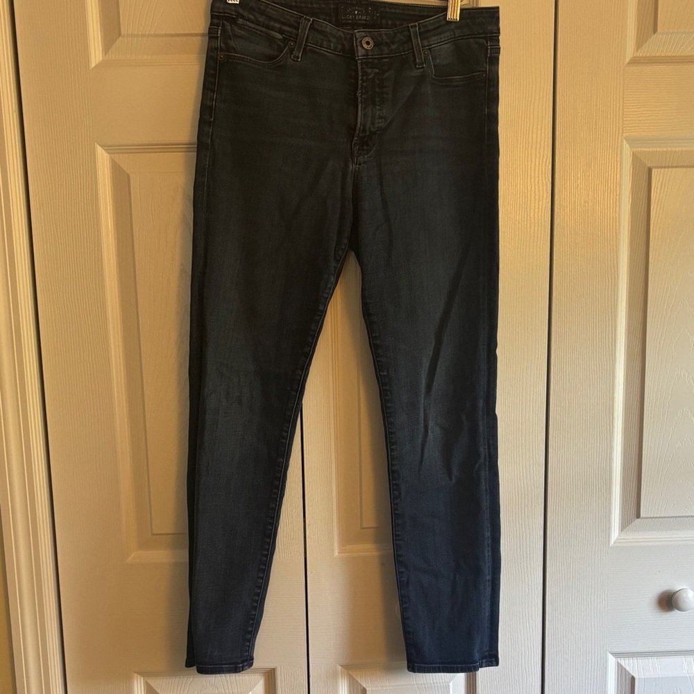 Lucky Brand Women's Skinny Jeans - Dark Blue